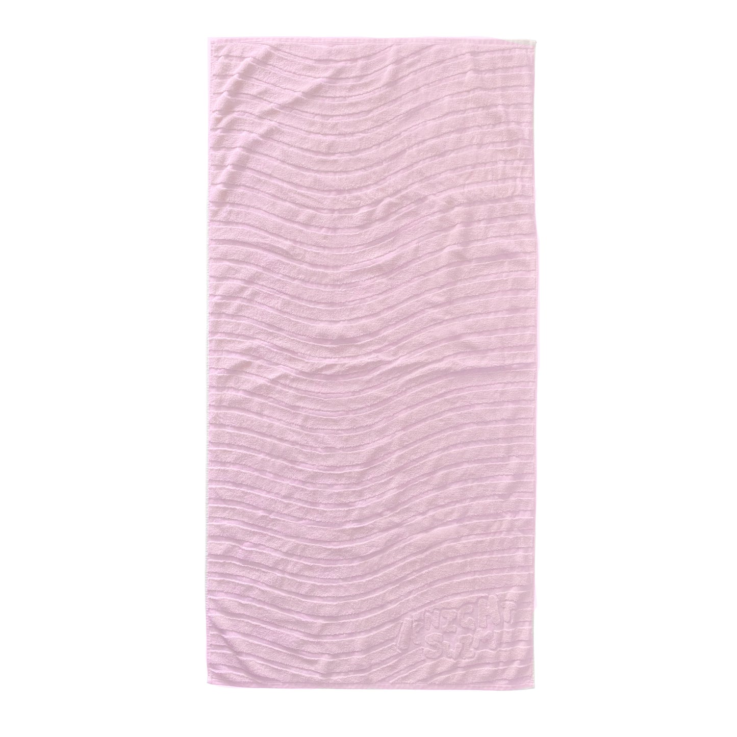 bubblegum beach towel