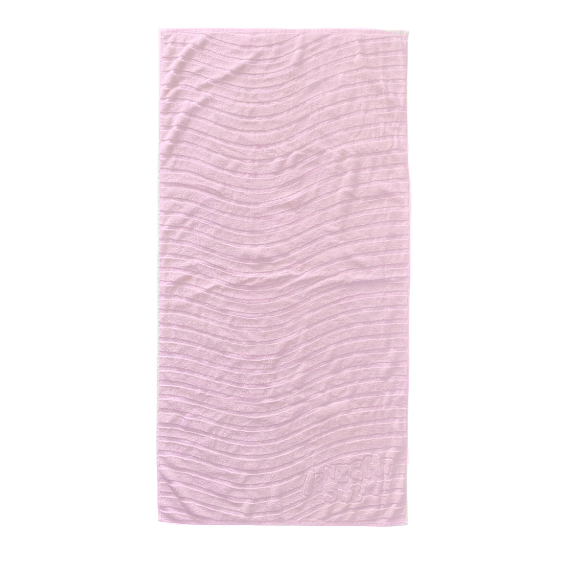 bubblegum beach towel