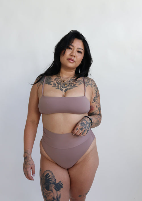 Load image 1 in gallery view. ophelia top 'brown sugar'