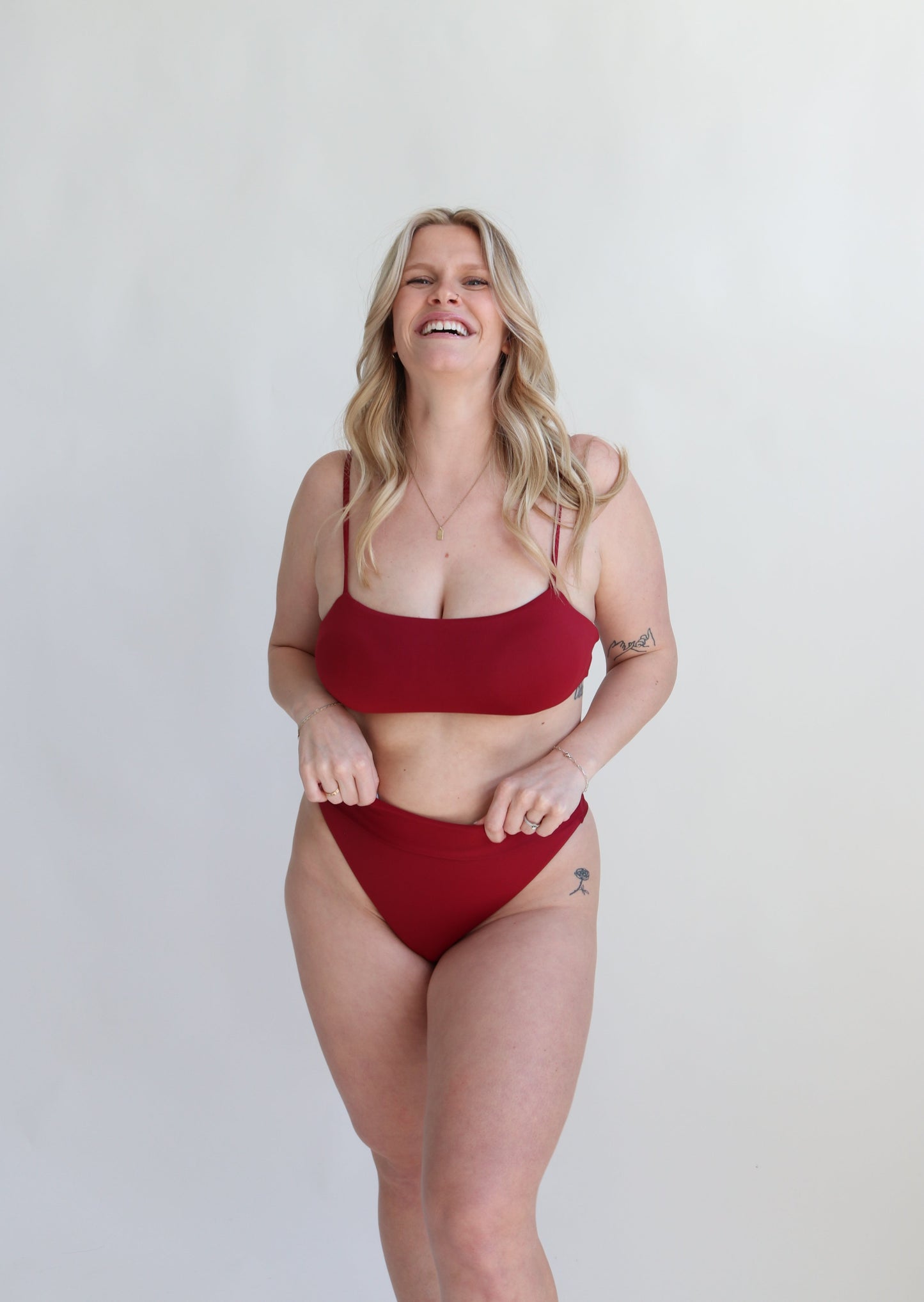 ophelia top 'merlot'