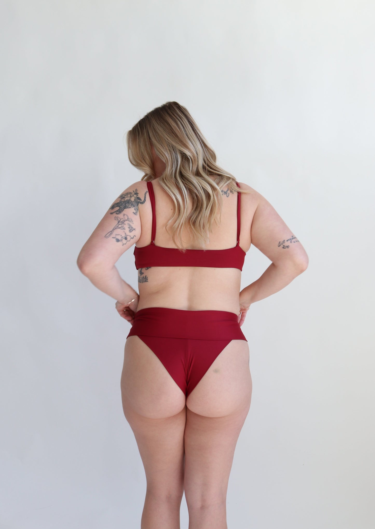 ophelia top 'merlot'
