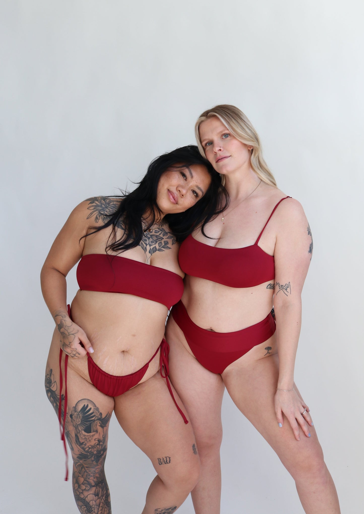 ophelia top 'merlot'