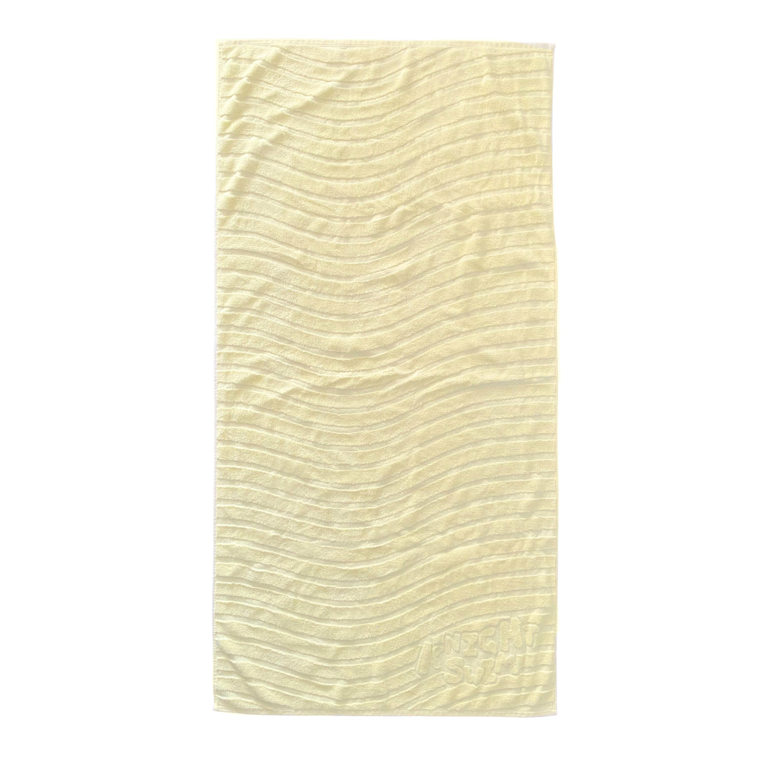 butter beach towel