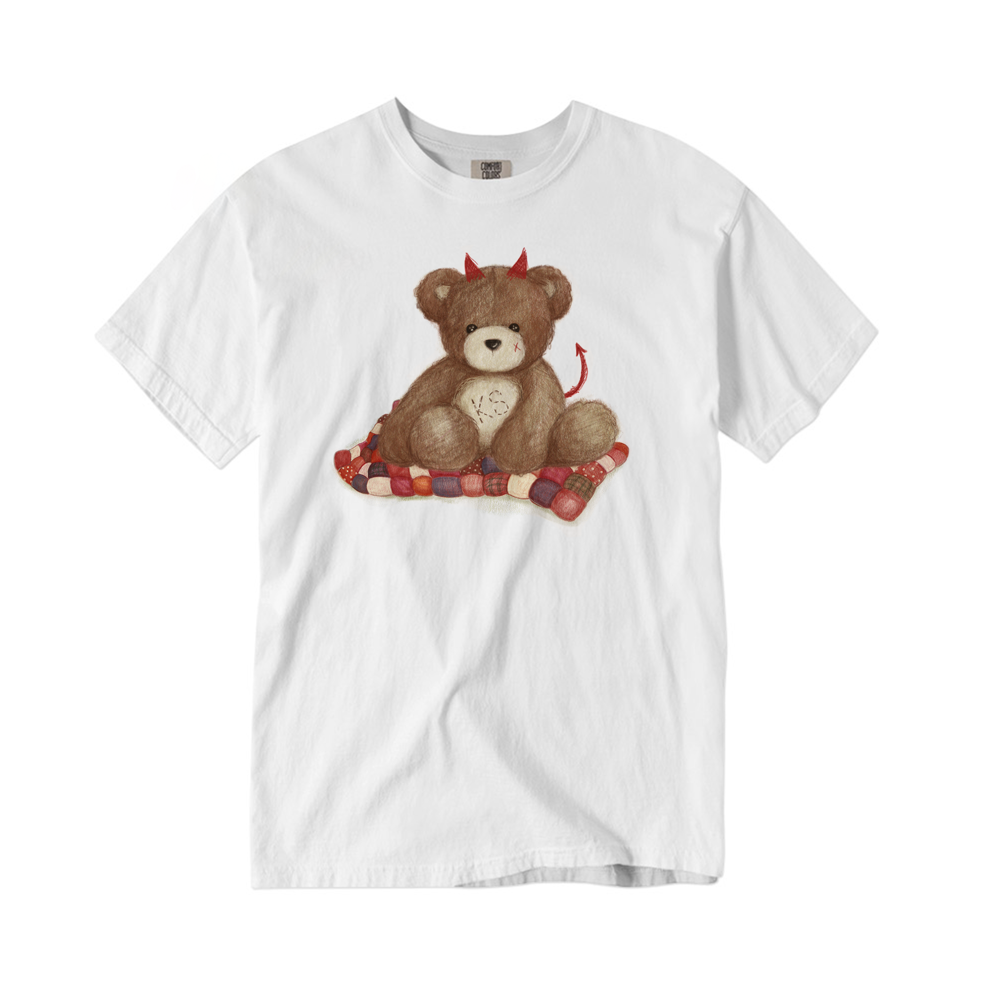 devil teddy graphic tee