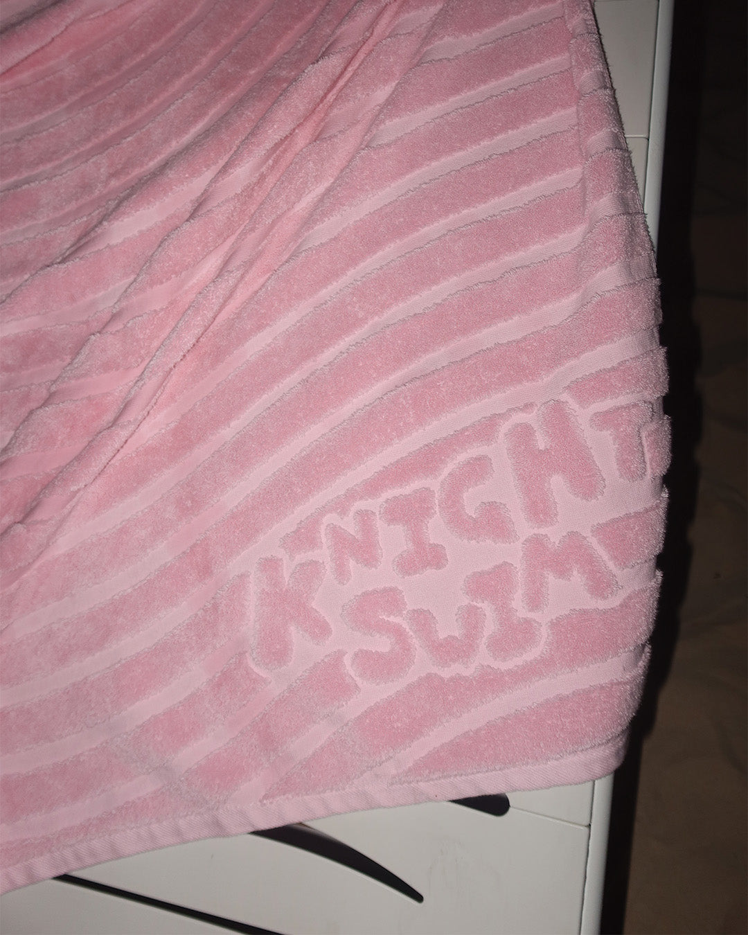 bubblegum beach towel