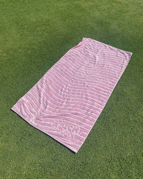 Load image 1 in gallery view. bubblegum beach towel