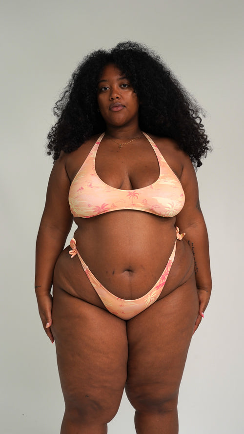 Load image 1 in gallery view. naomi top 'peach beach'